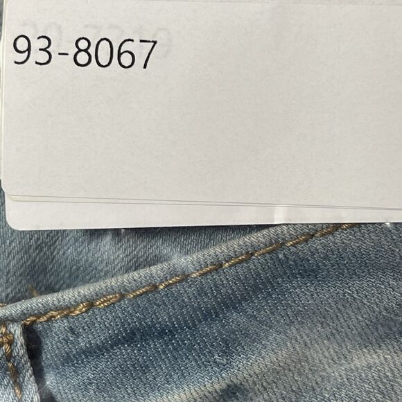 Bebe Skinny Jeans Womens Size 30 Blue Mid Rise Stretch Light Wash Denim NEW - Picture 14 of 14